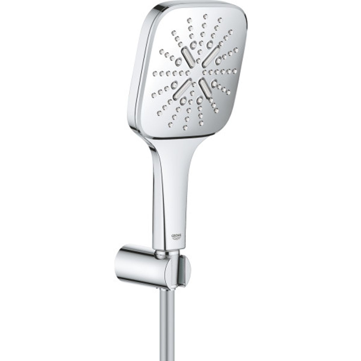 Grohe Rainshower SmartActive Cube 130 brusesæt, krom