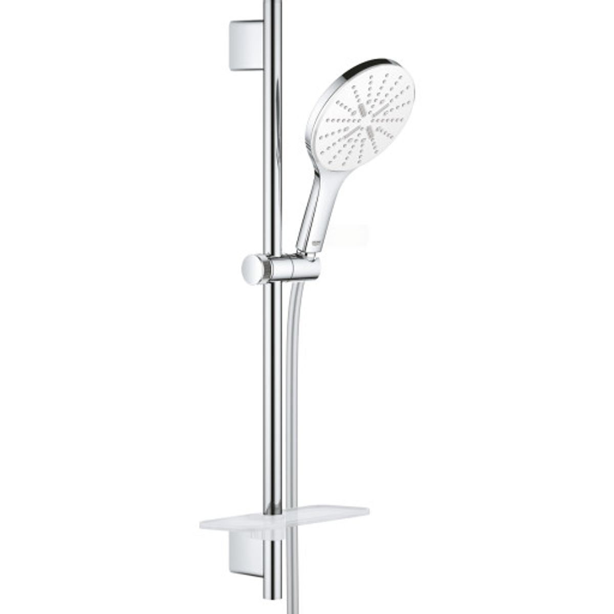 Grohe Rainshower SmartActive 150 brusesæt, krom/hvid