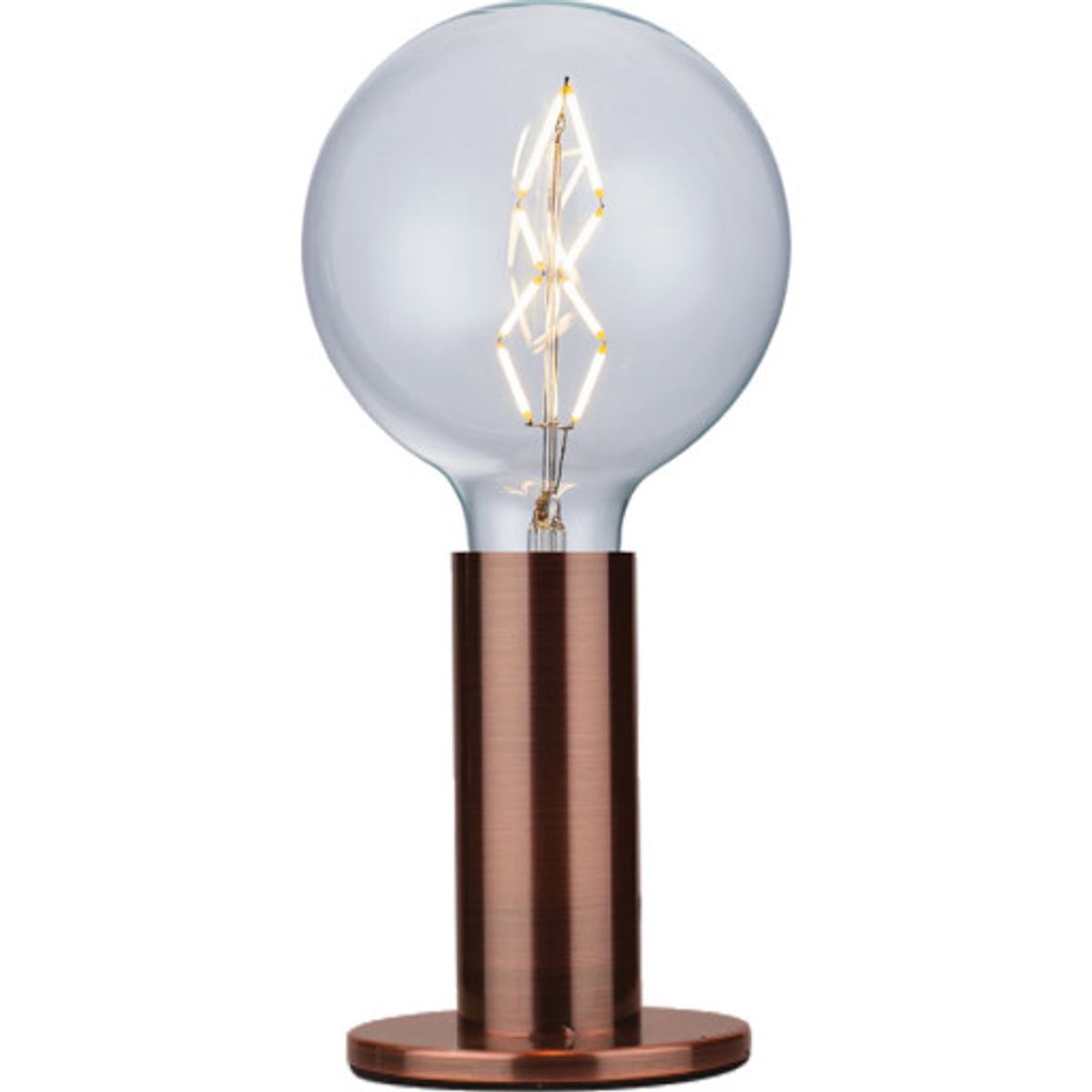 Halo Design Elegance Deco bordlampe, kobber