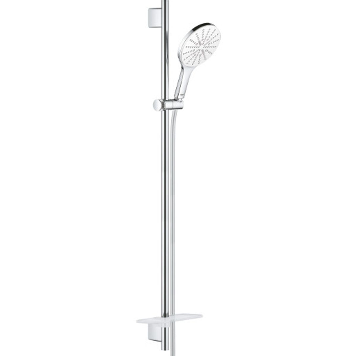 Grohe Rainshower SmartActive 150 brusesæt, krom/hvid