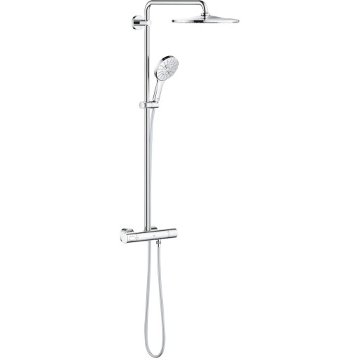 Grohe Rainshower SmartActive 310 brusesæt, vandbesparende, krom