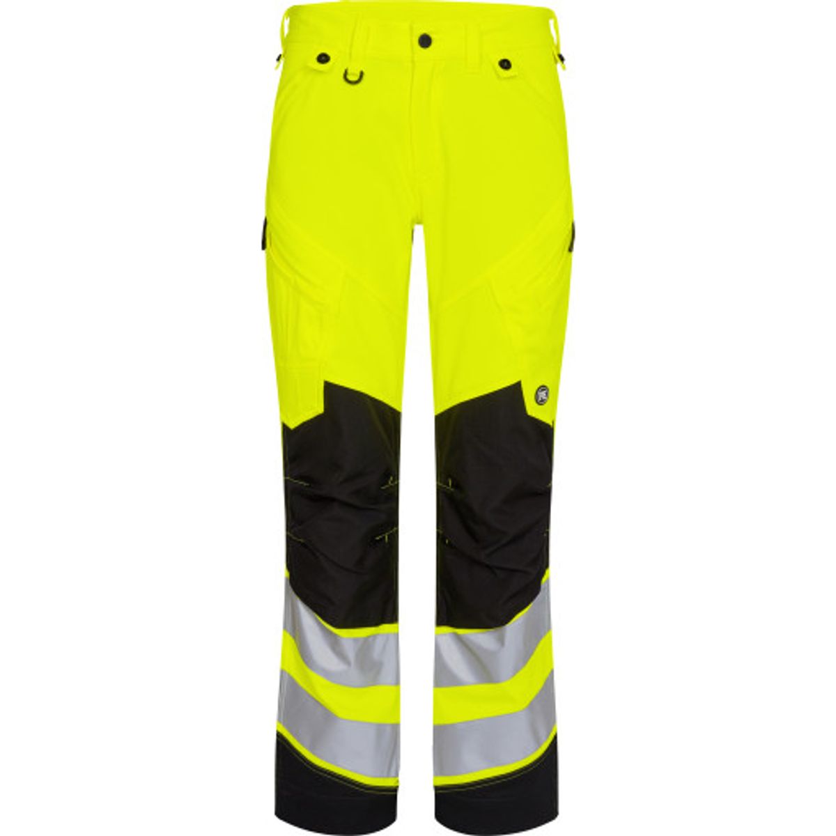 FE Engel stretch buks 2544, High-Vis kl.2, gul/sort, str. 104