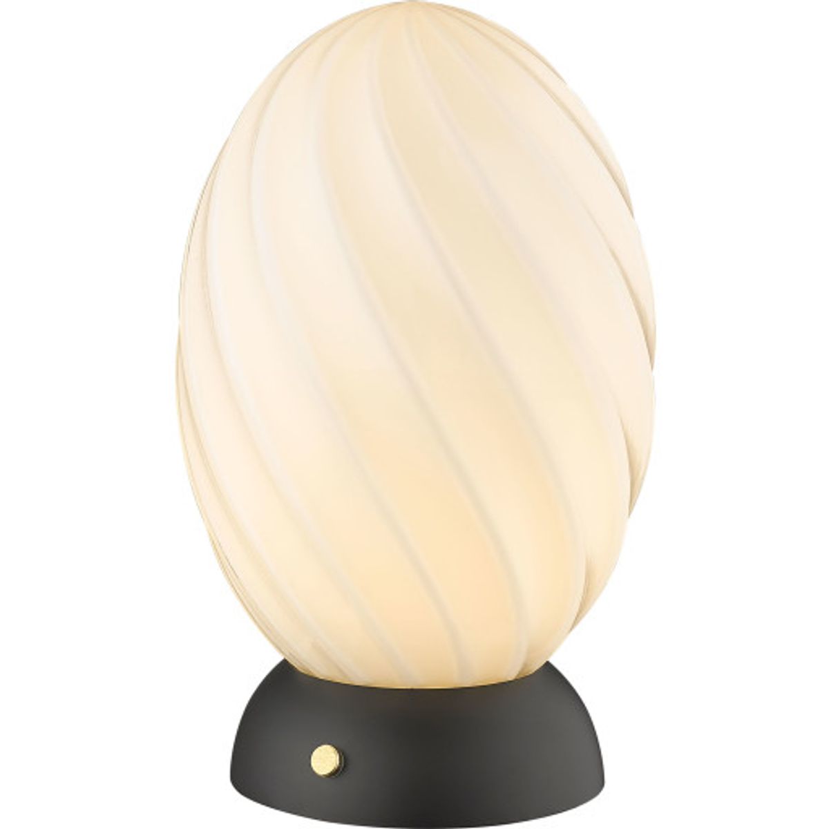 Halo Design Twist Egg bordlampe, sort