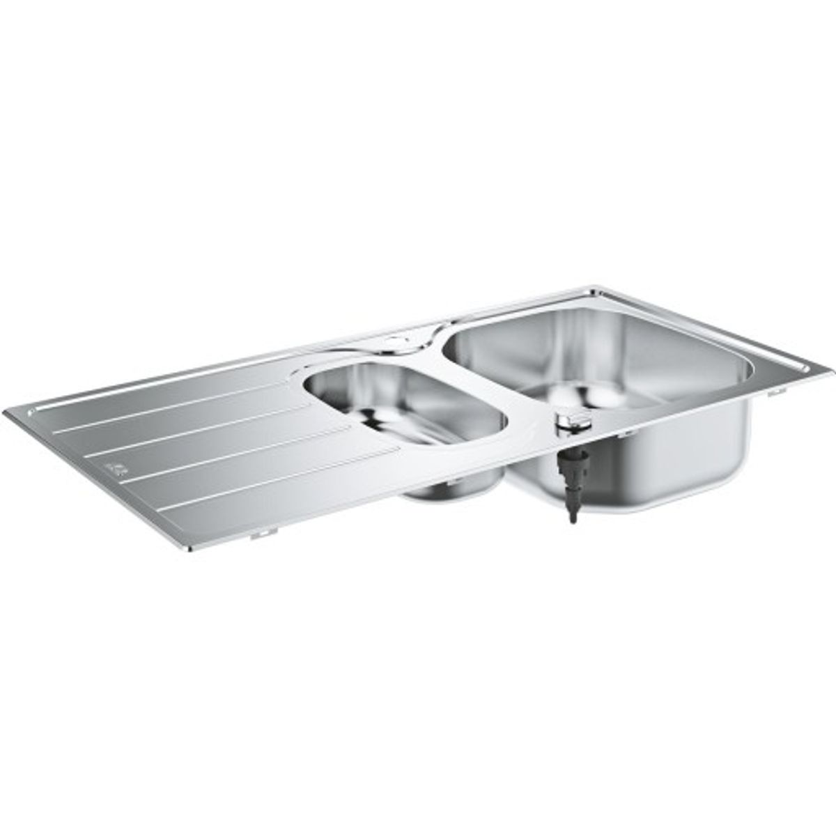 Grohe K200 køkkenvask, 96,5x50 cm, rustfrit stål