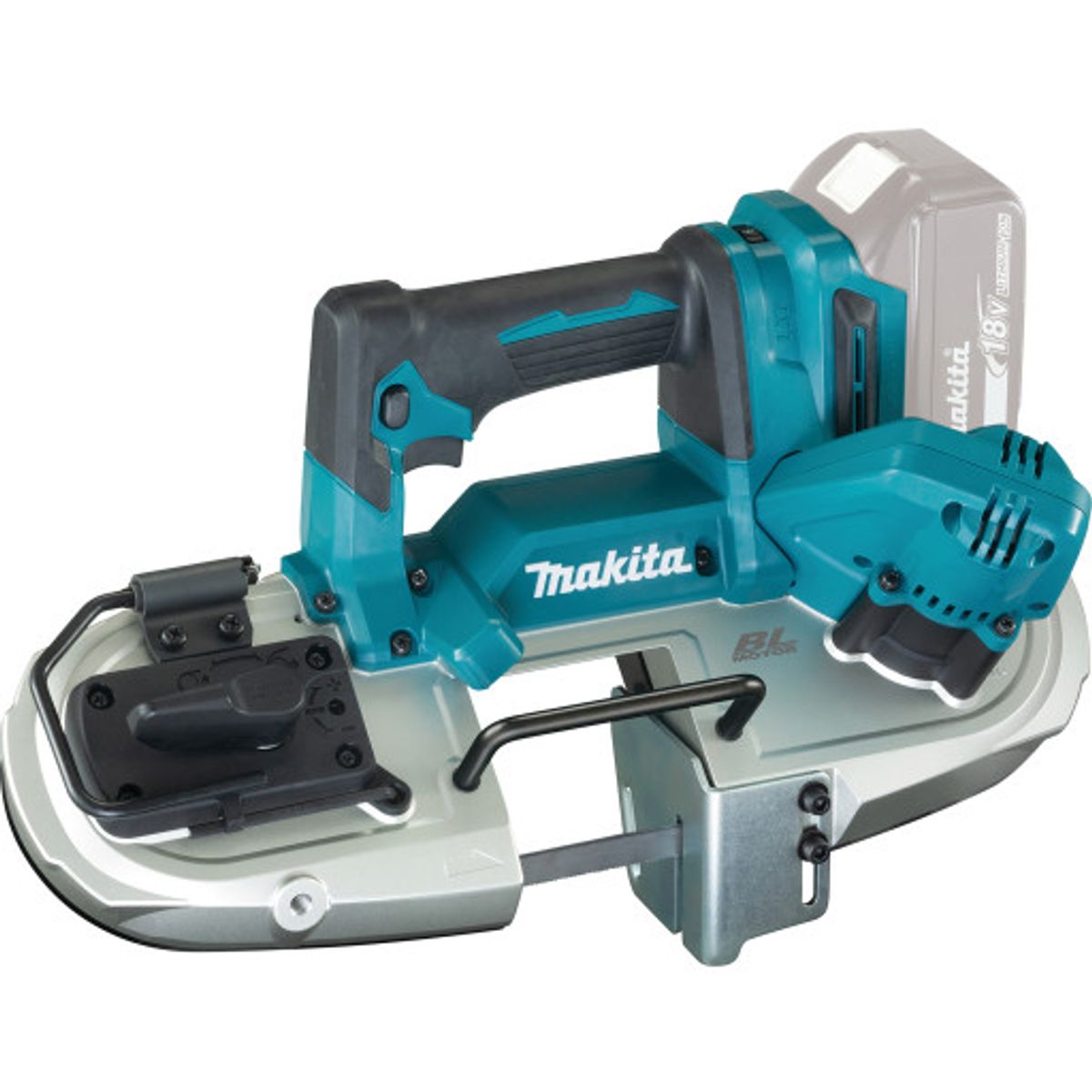 Makita DPB183Z båndsav, 18V u. batteri