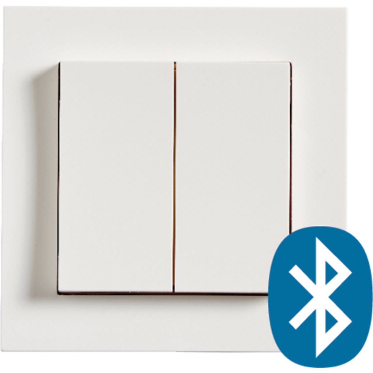 SG Smart switch afbryder, 1 modul, hvid