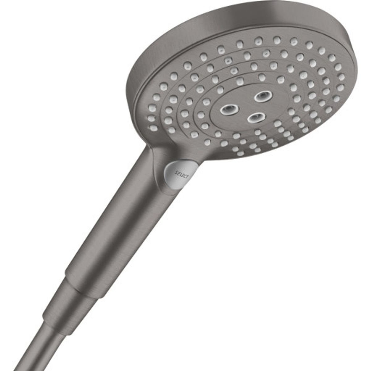 Hansgrohe Raindance Select S 120 håndbruser, børstet sort krom