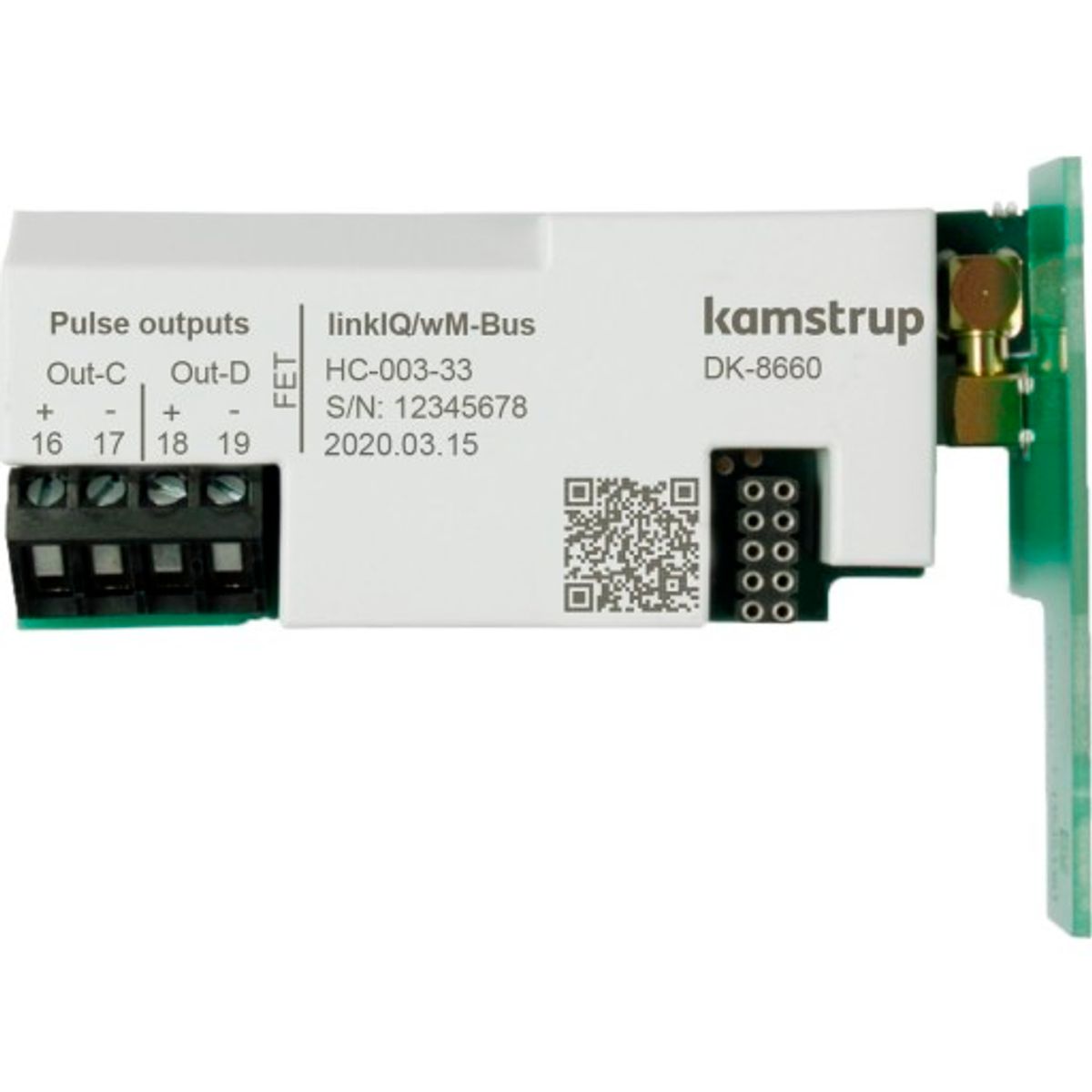 10 stk Linkiq / WM-bus, output, (OUT-C, OUT-D), EU