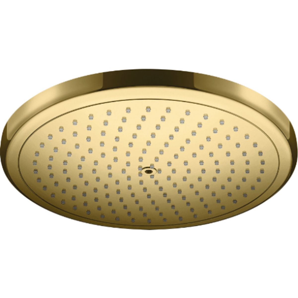 Hansgrohe Croma brusehoved, Ø28 cm, vandbesparende, guld