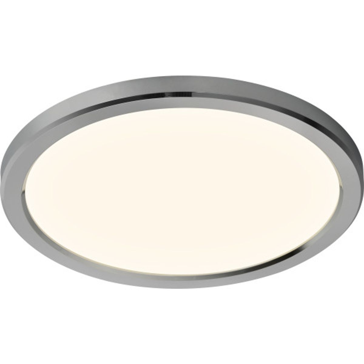 Nordlux Oja Bath plafond, 3-trins-dæmp, krom, Ø29 cm