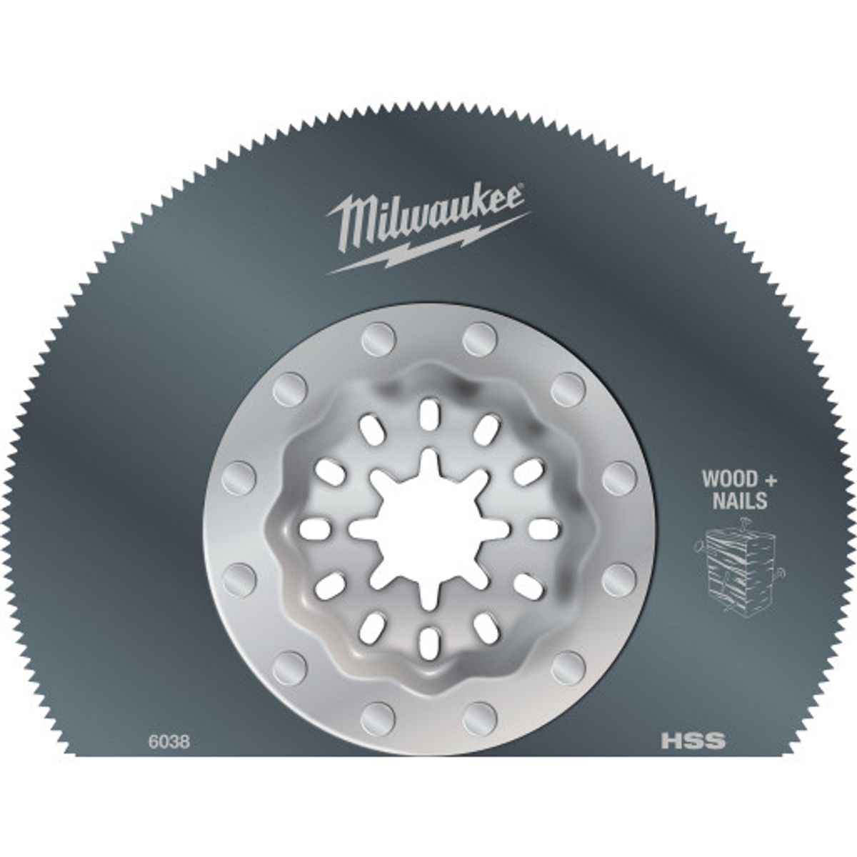 Milwaukee Starlock bimetal segmentklinge til træ/metal, 85 mm