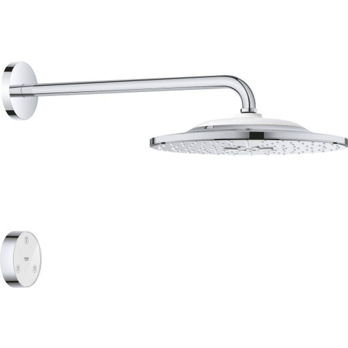 Grohe Rainshower SmartConnect brusehoved, Ø31 cm, vandbesparende, krom