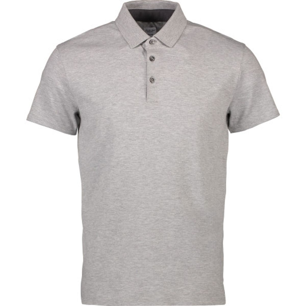 Seven Seas Interlock Polo shirt S600, lys grå, str. S