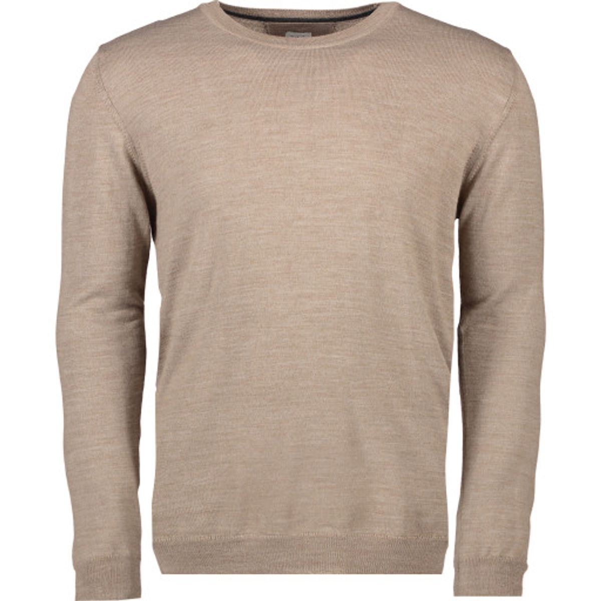 Seven Seas pullover S650, rund hals, sand, str. M