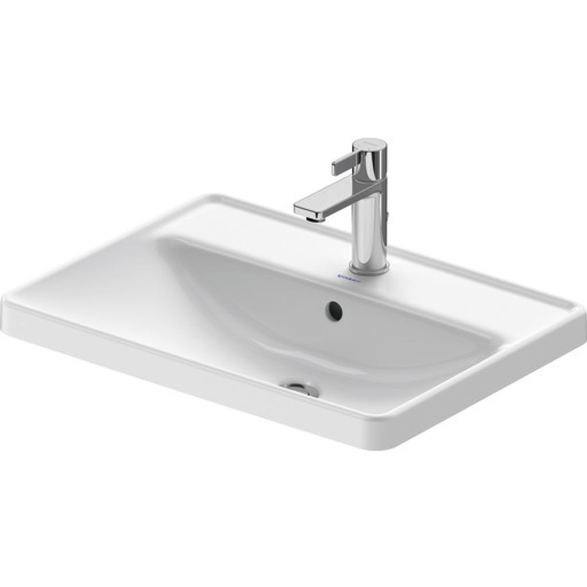 Duravit D-Neo håndvask, 60x43,5 cm, hvid