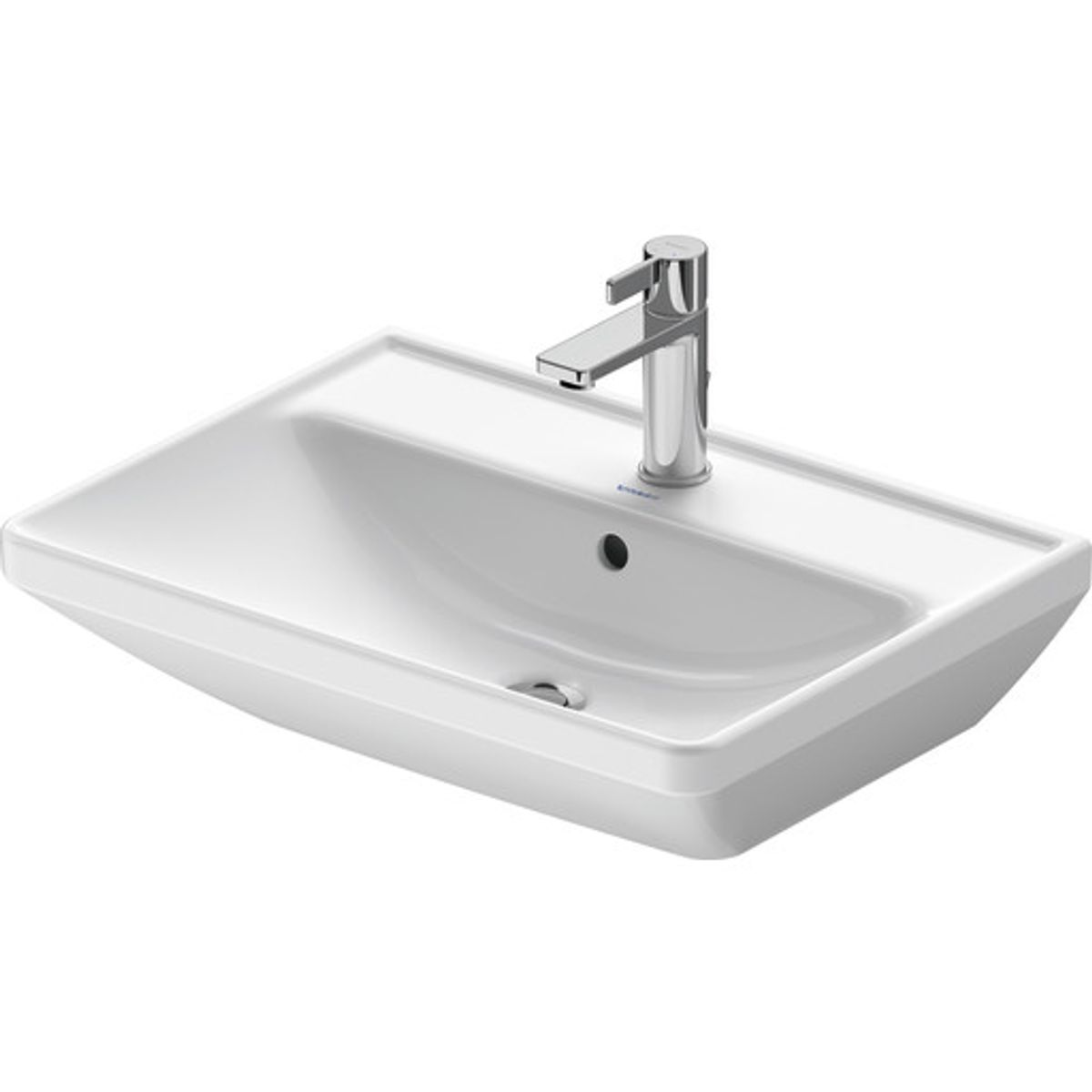 Duravit D-Neo håndvask, 60x44 cm, hvid