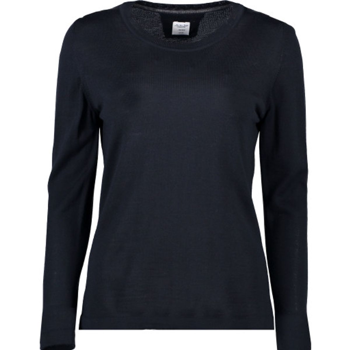 Seven Seas pullover S640, dame model, rund hals, navy, str. M