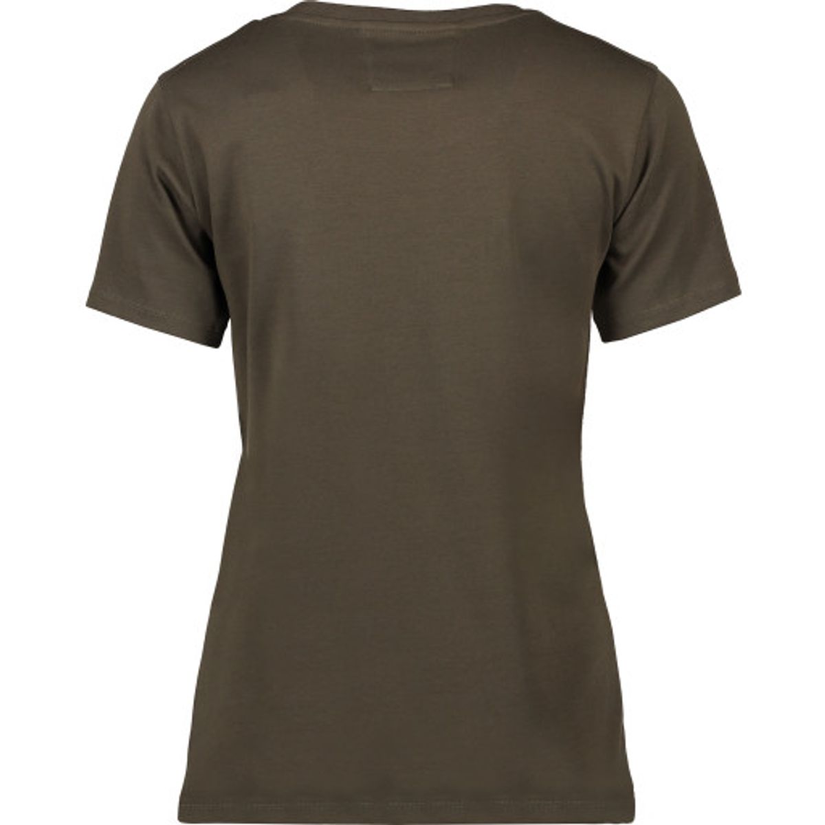 Seven Seas Interlock T-shirt S630 dame, rund hals, oliven, 2XL