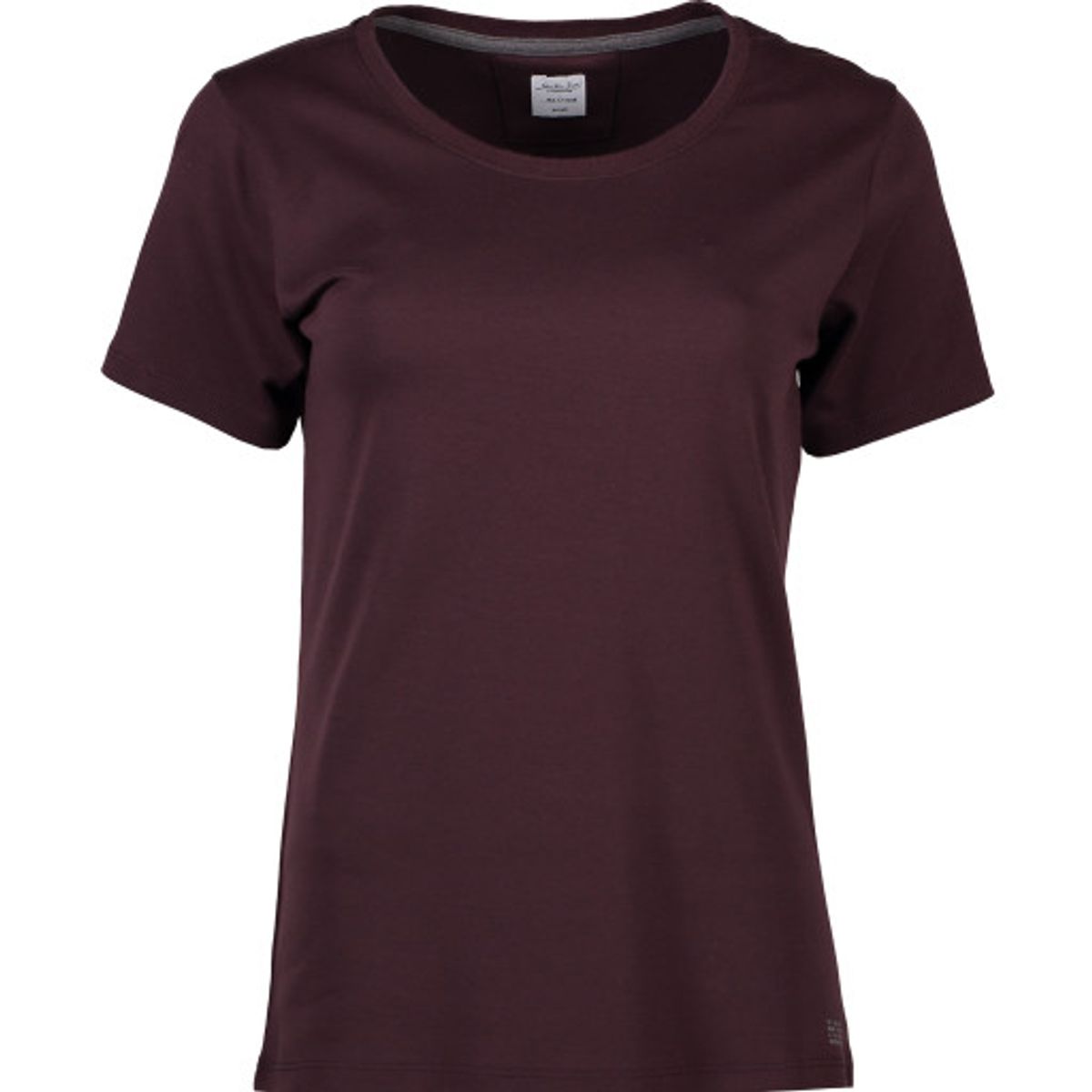 Seven Seas Interlock T-shirt S630 dame, rund hals, dyb rød, M