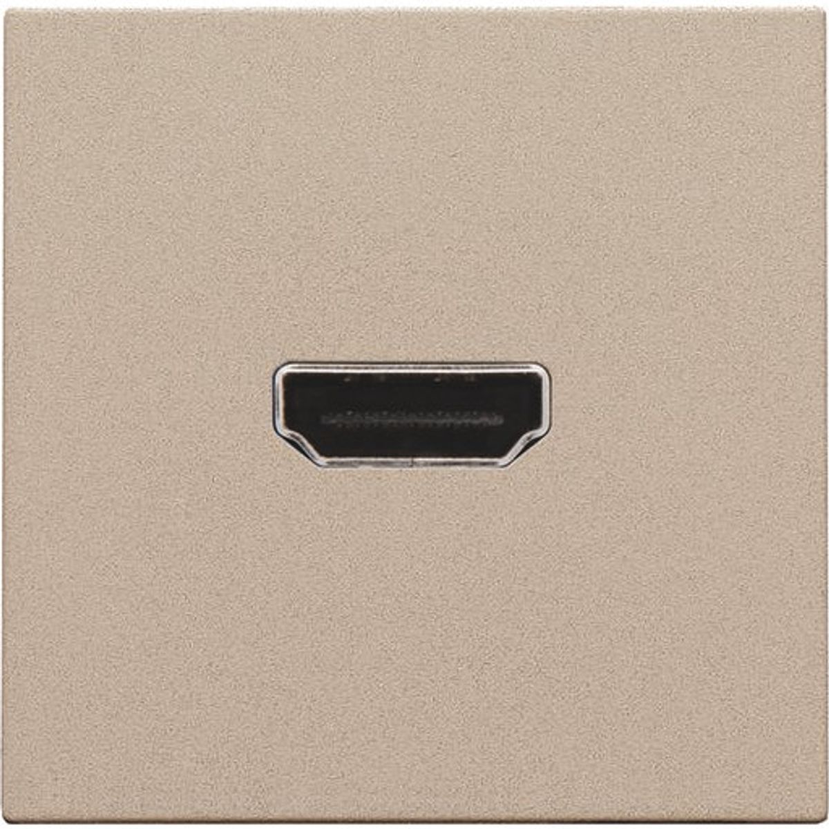 Niko HDMI udtag connector for stikmontering, beige