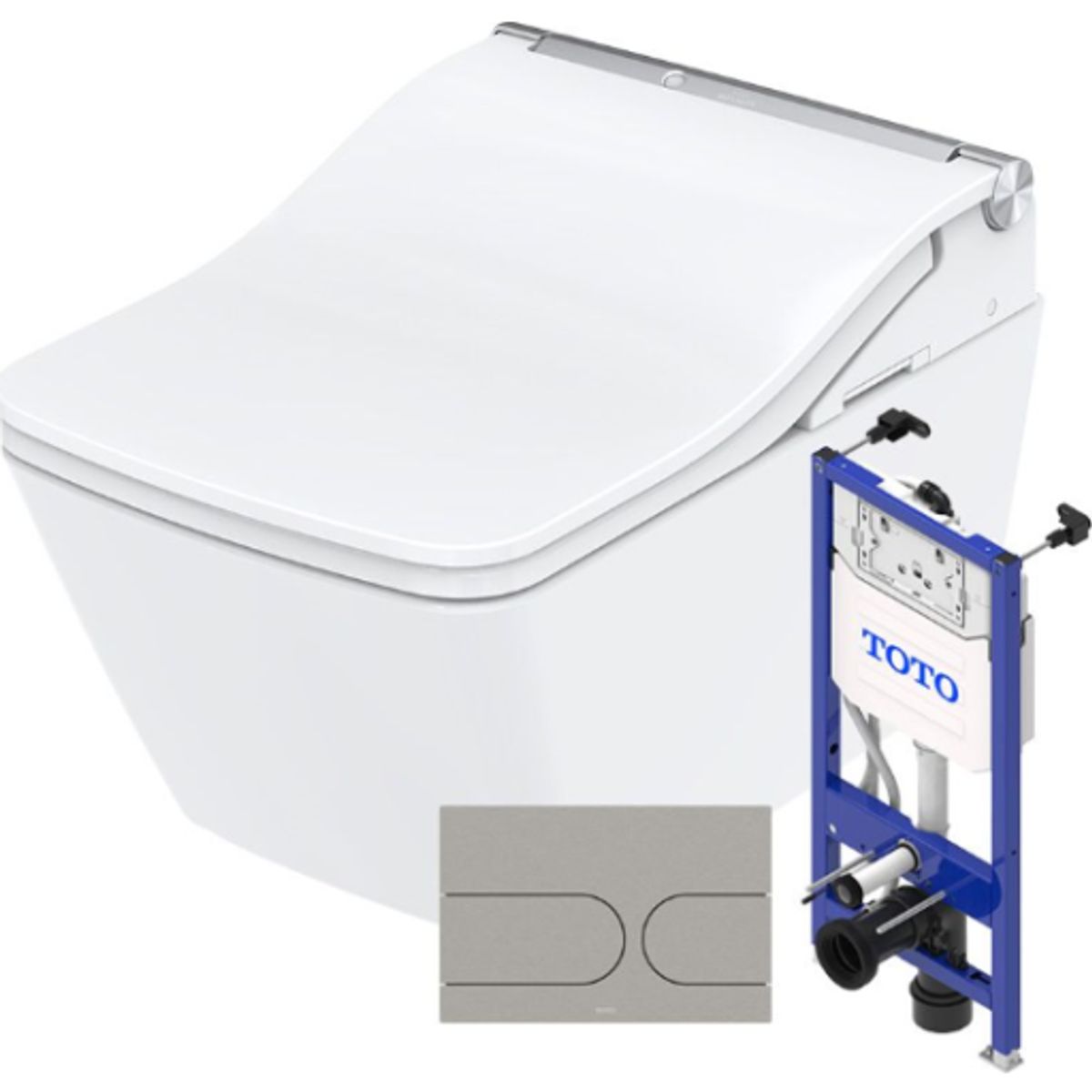 Toto Washlet SW douchetoilet, rengøringsvenlig, soft close, hvid