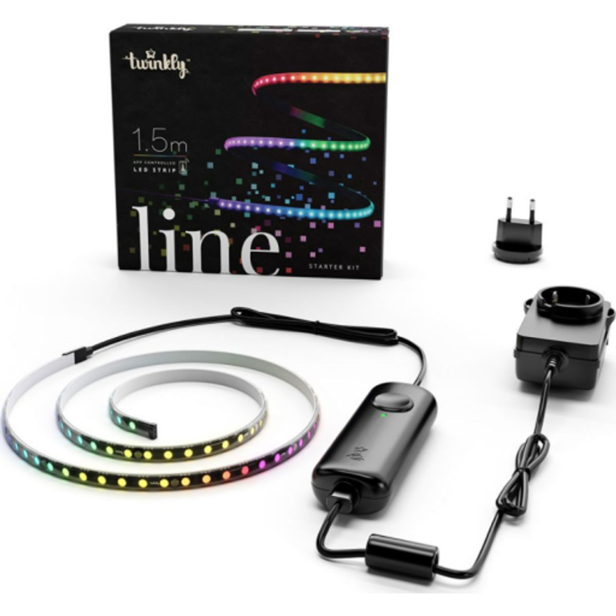 Twinkly Line, 100L RGB, starter kit, BT + WiFi, sort