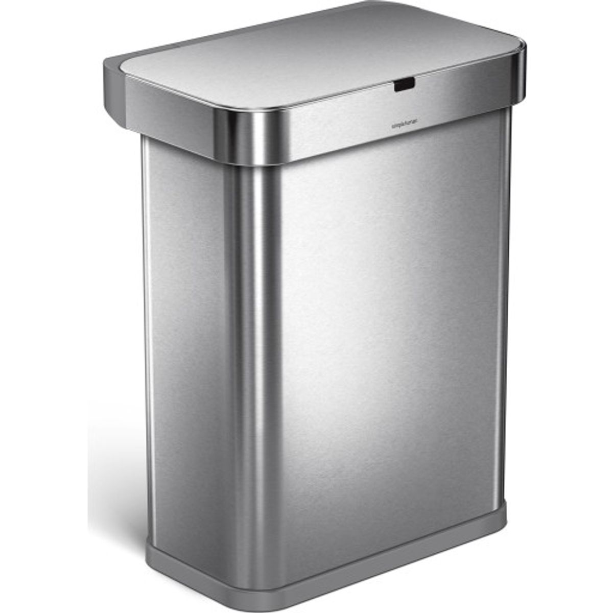 Simplehuman affaldsspand, 58 liter, sensor, børstet stål