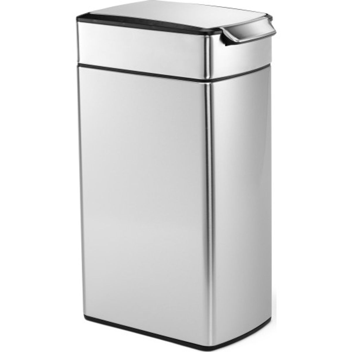 Simplehuman affaldsspand, 40 liter, touch, børstet stål