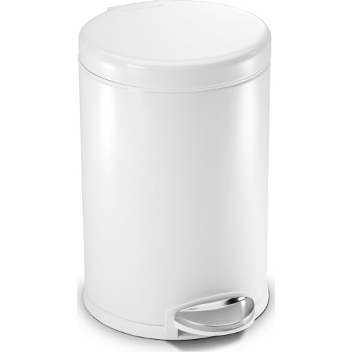 Simplehuman toiletspand, 4,5 liter, hvid