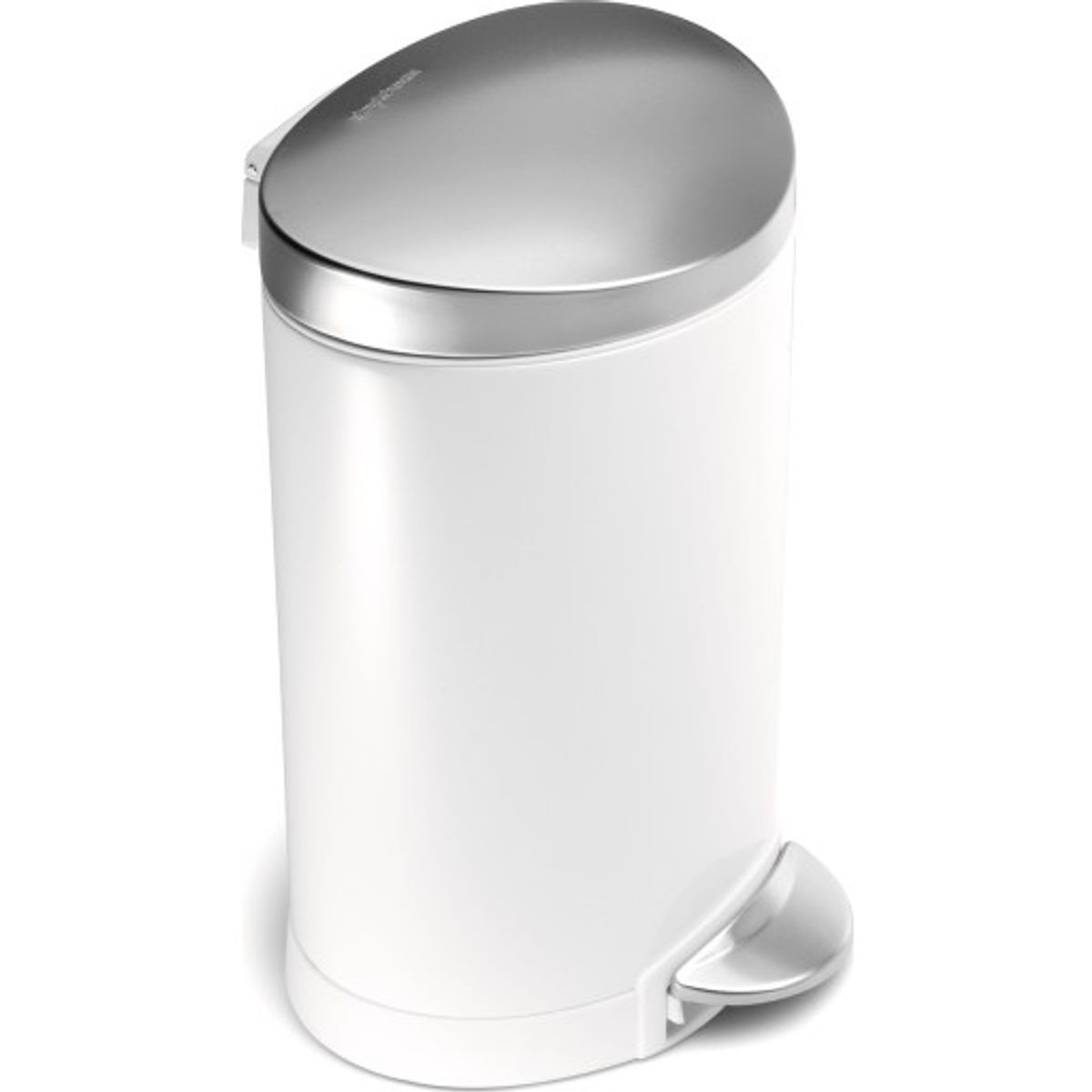 Simplehuman toiletspand, 6 liter, hvid