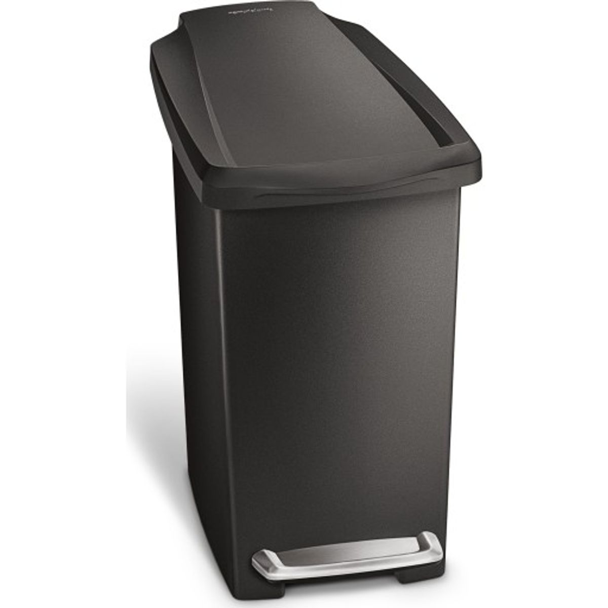 Simplehuman toiletspand, 10 liter, sort plastik