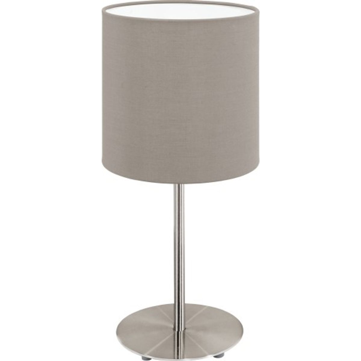 Eglo Pasteri bordlampe, E27, Ø180 H400, taupe