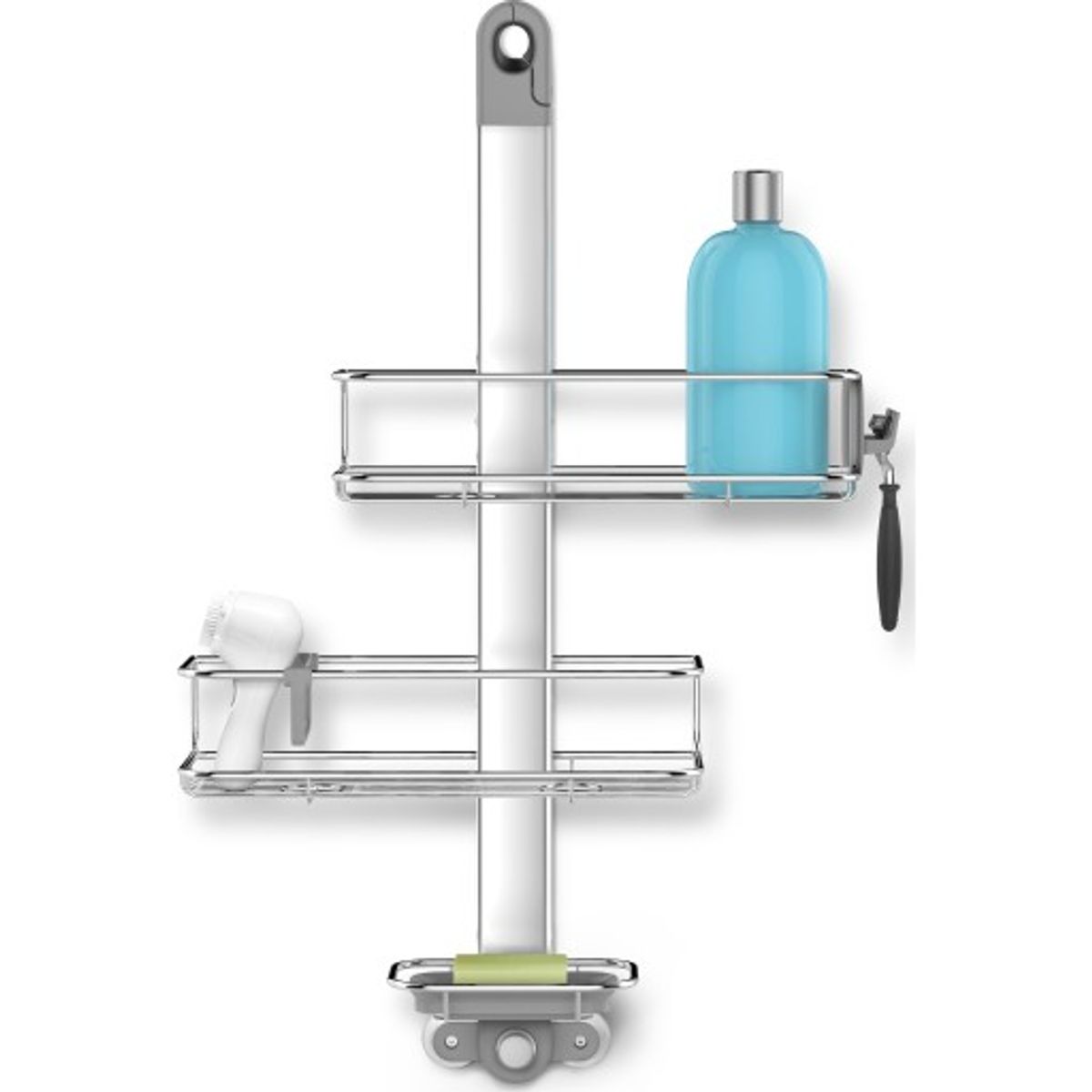 Simplehuman Shower Caddy brusehylde, mat rustfrit stål