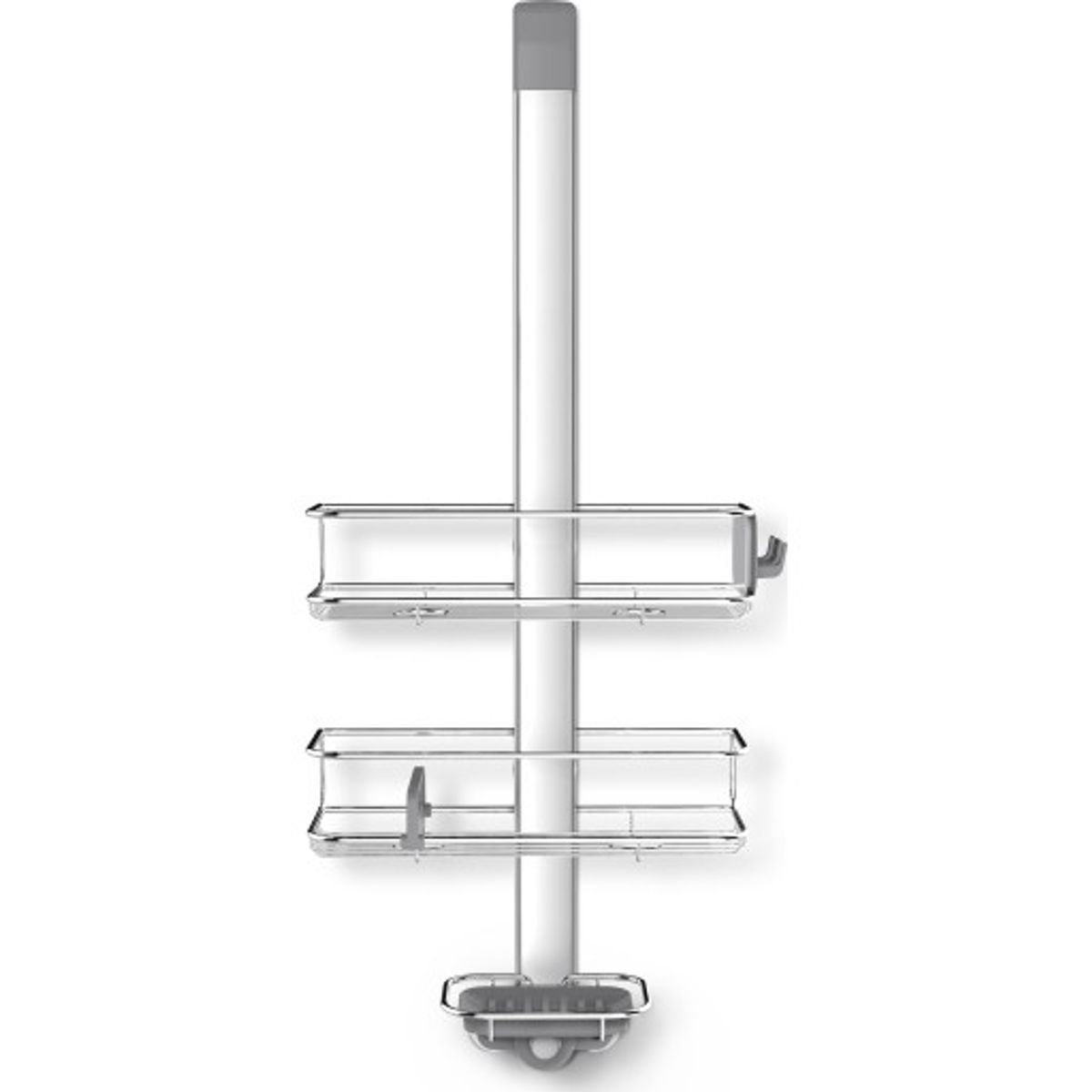 Simplehuman Shower Caddy brusehylde, mat rustfrit stål