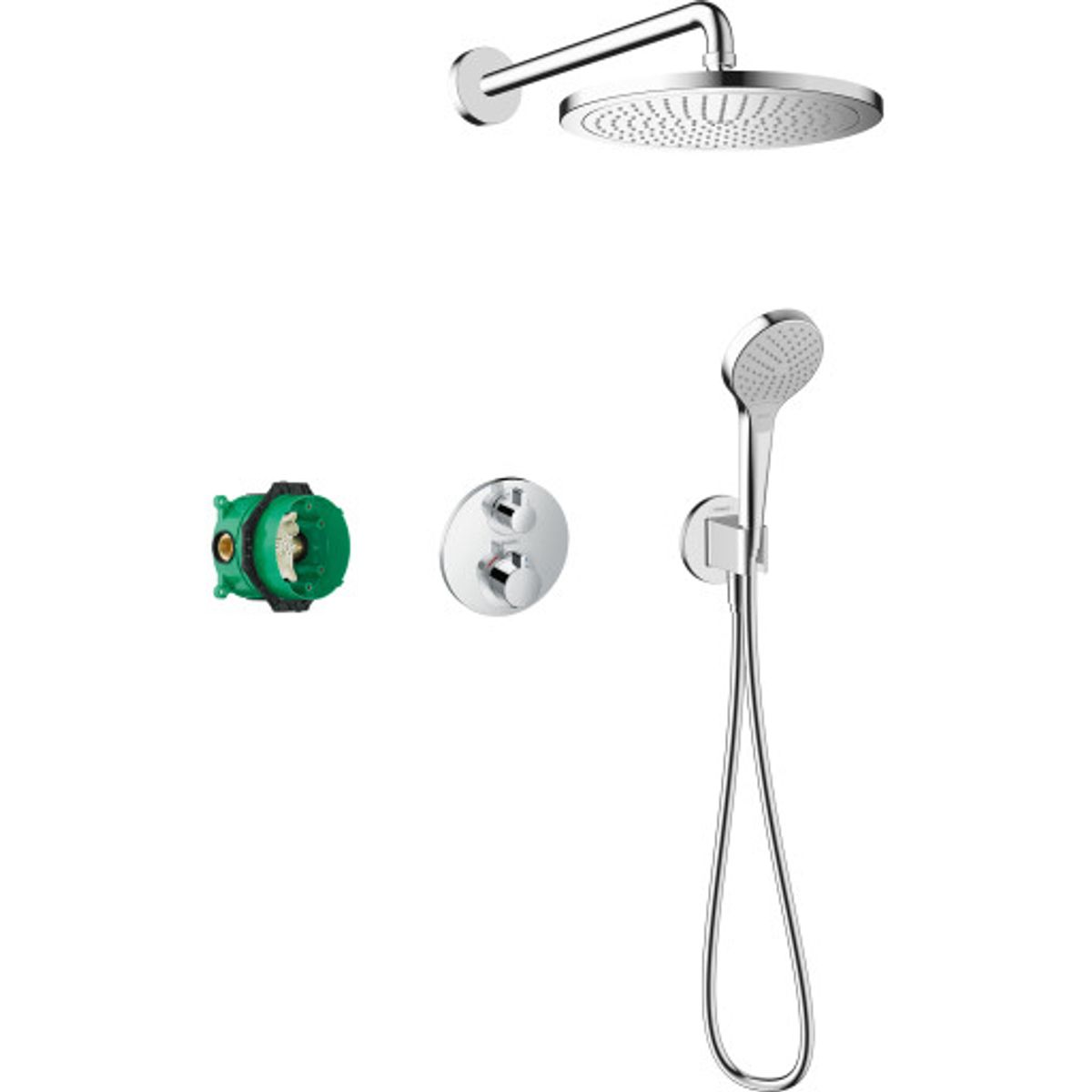 Hansgrohe Croma 280 brusesæt, krom