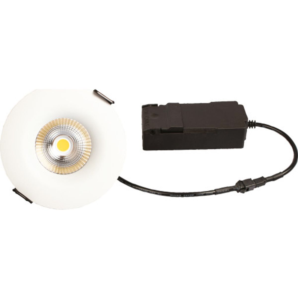 Sabina LP Fixed 230V 5,4W 2700K Ra90 375lm IP44 mat hvid rund