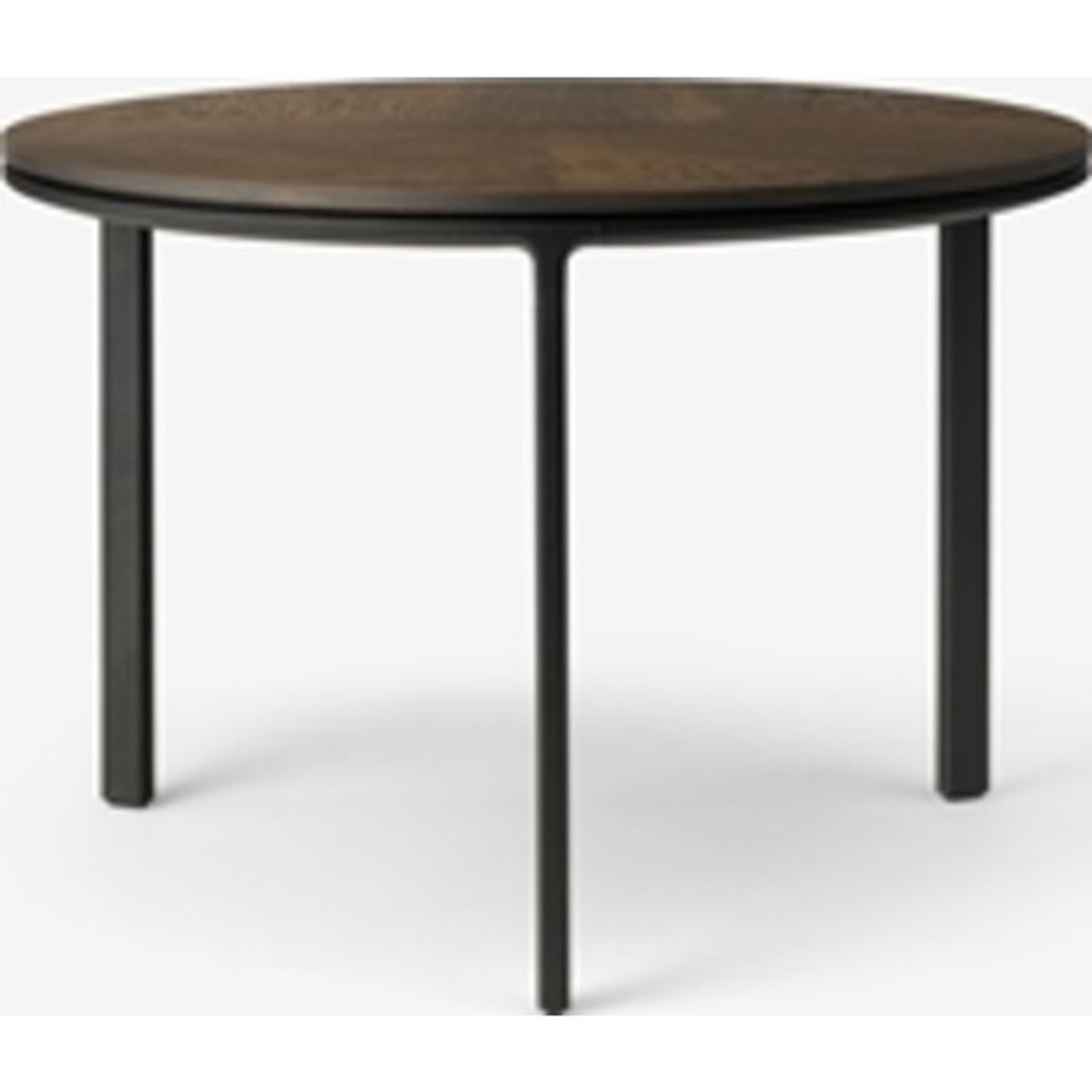 Vipp 423 Coffee table, Ø60 cm, mørk eg