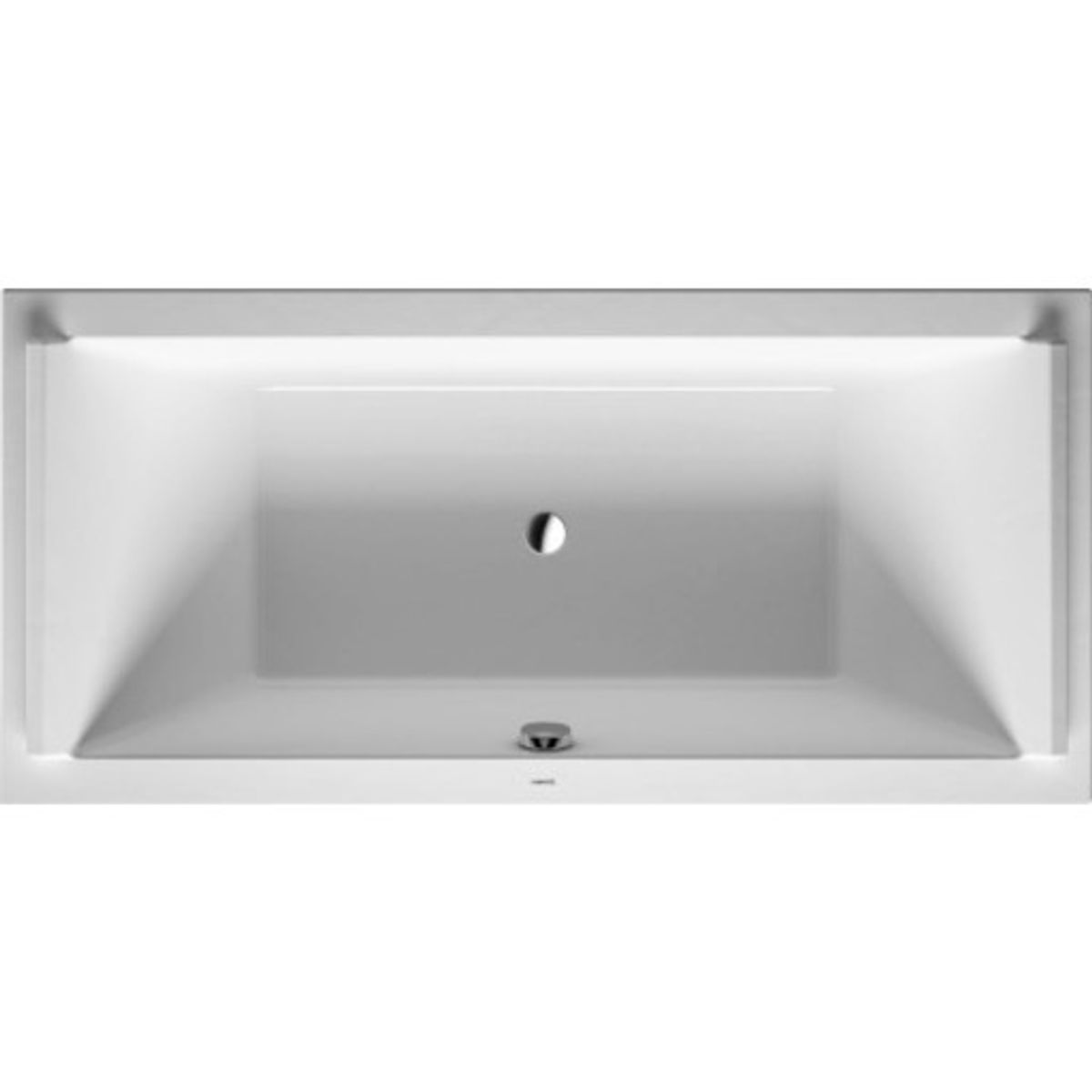 Duravit Starck badekar, 200x100 cm, hvid