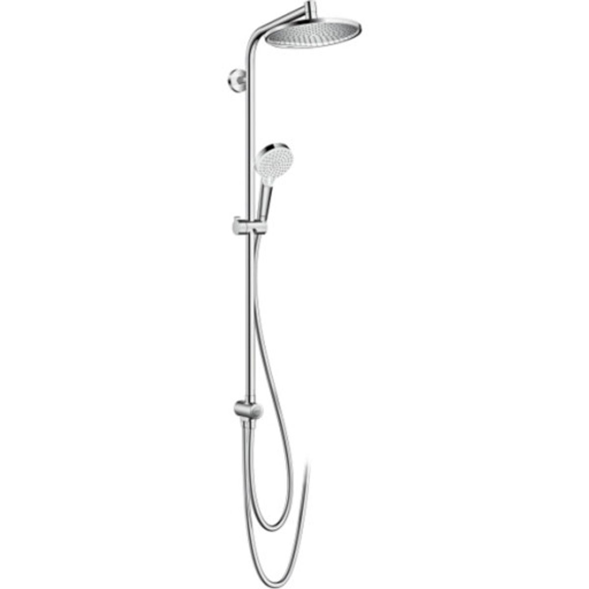 Hansgrohe Crometta S 240 brusesæt, vandbesparende krom