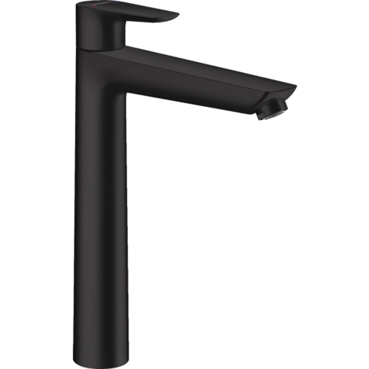 HANSGROHE etgrebsbatteri 183mm tud 1hul t/hv m/bv black