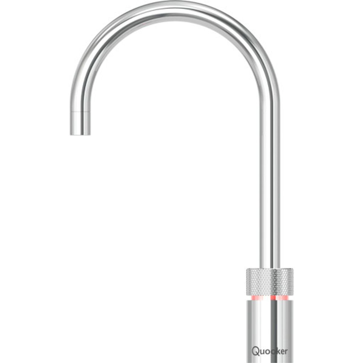 Quooker Nordic Round kogende køkkenarmatur, krom