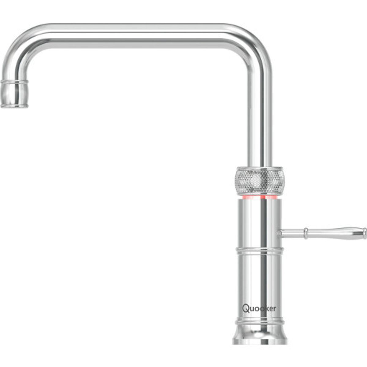 Quooker Classic Fusion Square køkkenarmatur, krom