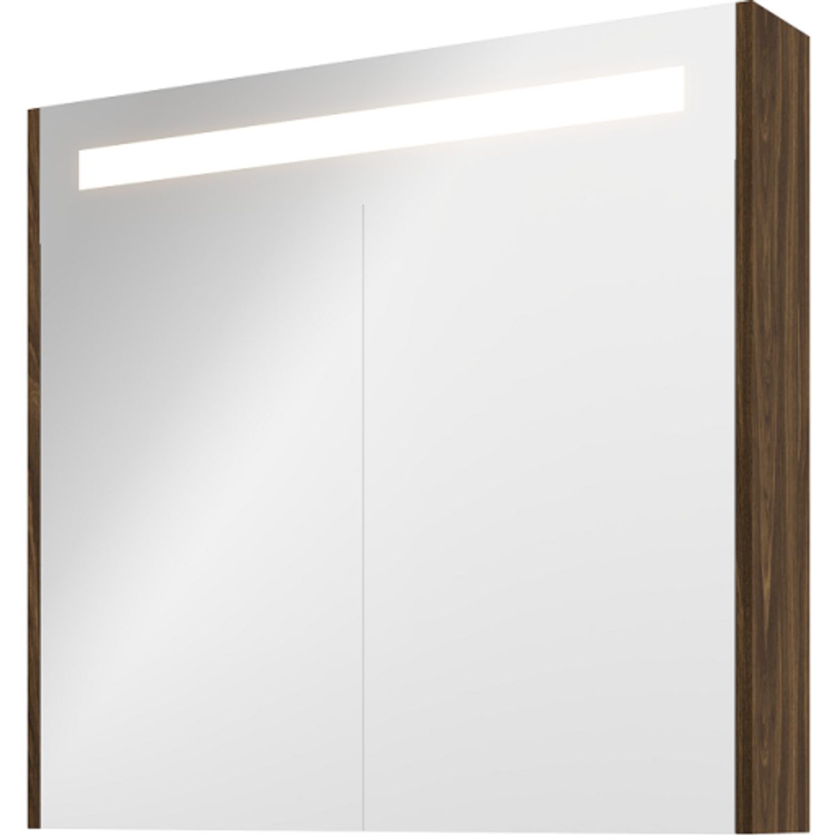 Sanibell Proline LED spejlskab, 80x74 cm, cabana eg