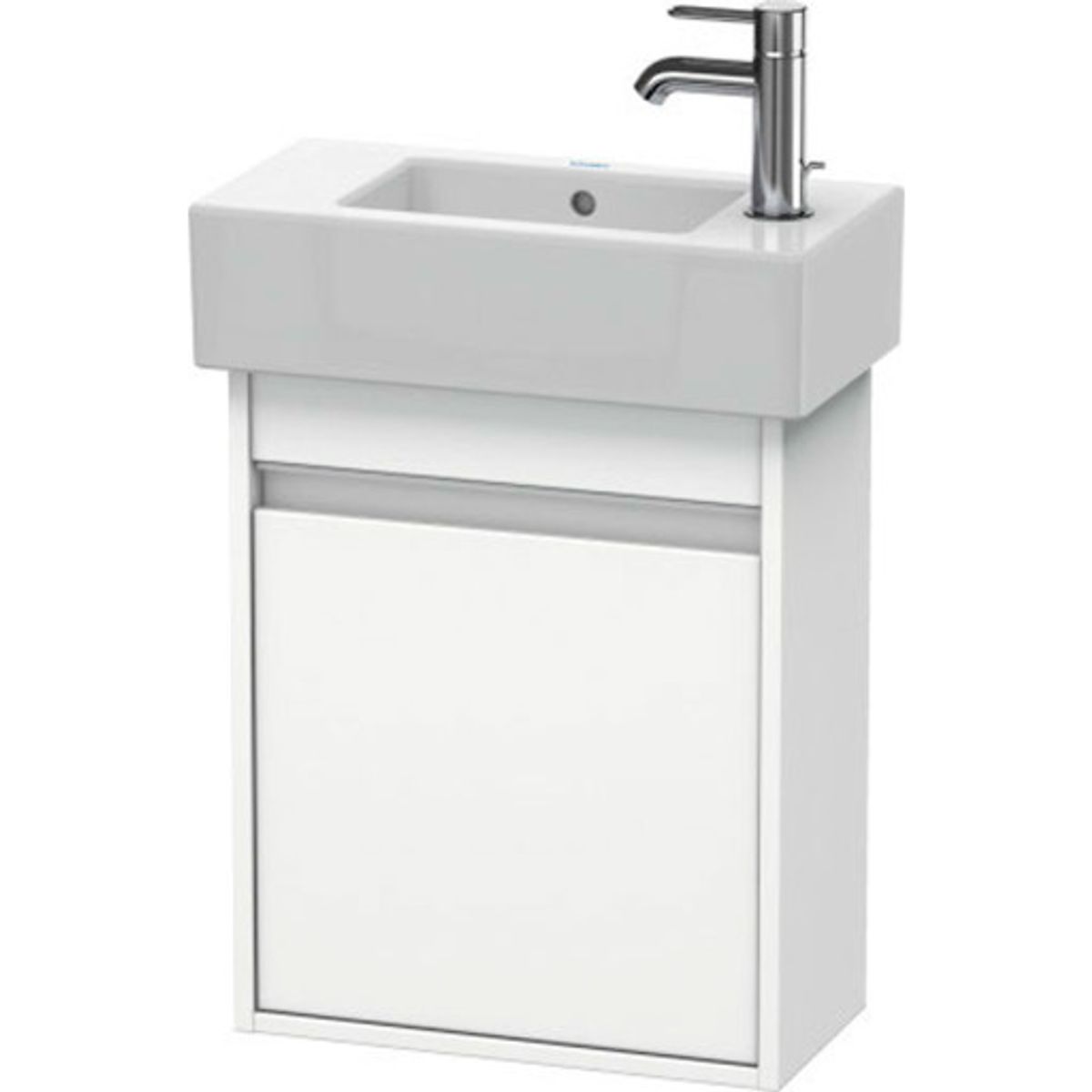 Duravit Ketho underskab, 45x22,5 cm, venstre, mat hvid