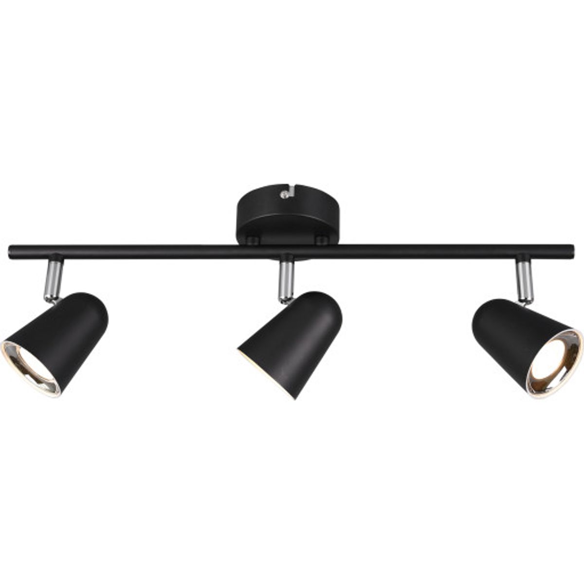 Trio Lighting Toulouse spotlampe, 3 spots, sort