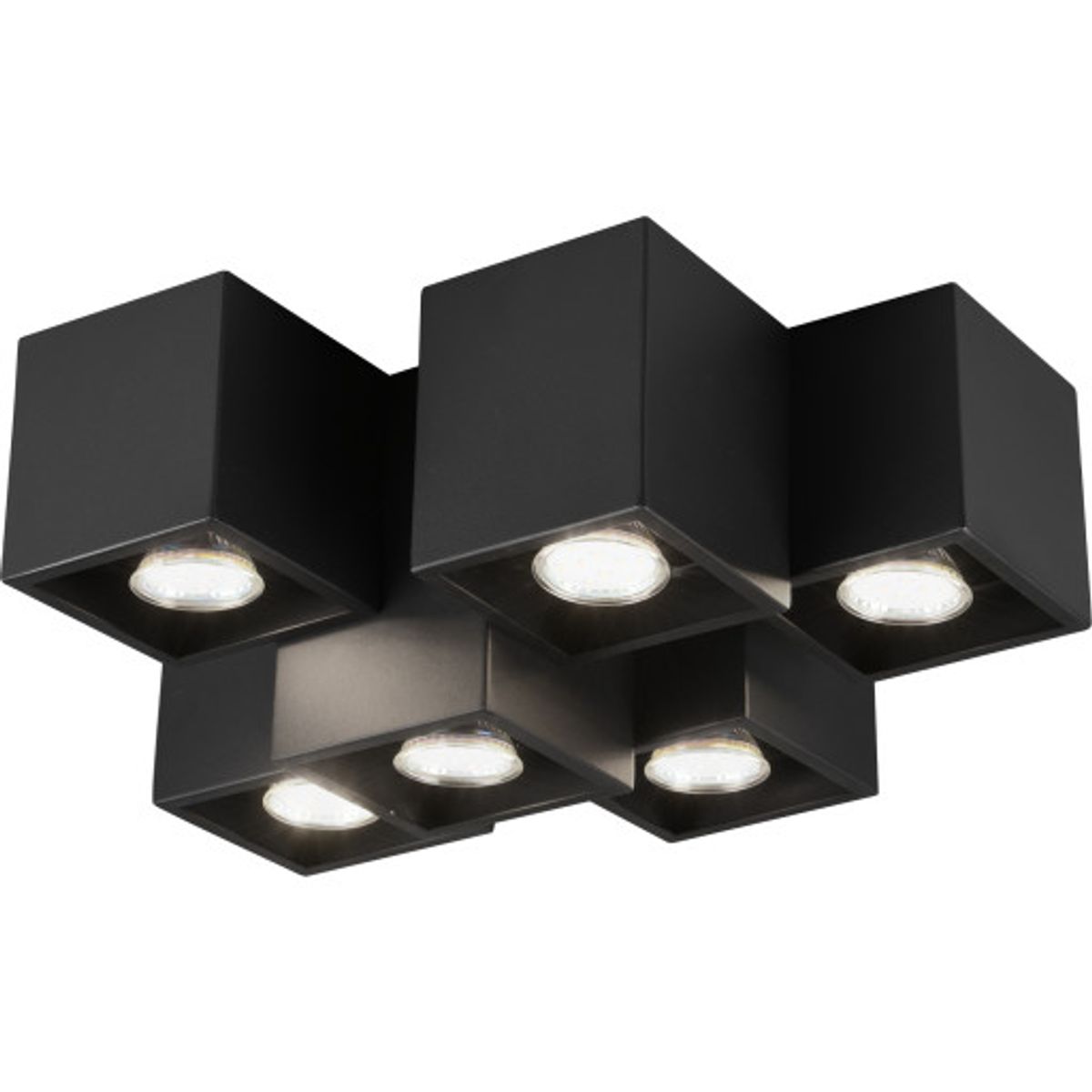 Trio Lighting Fernando loftlampe, 6 lamper