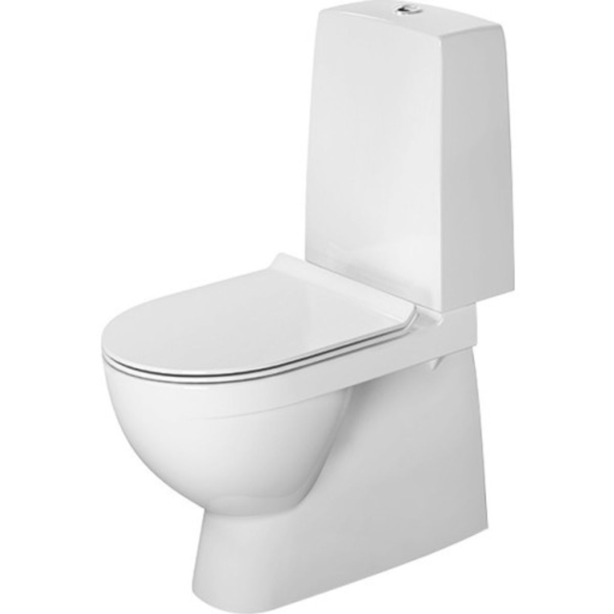 Duravit DuraStyle toilet, uden skyllekant, hvid