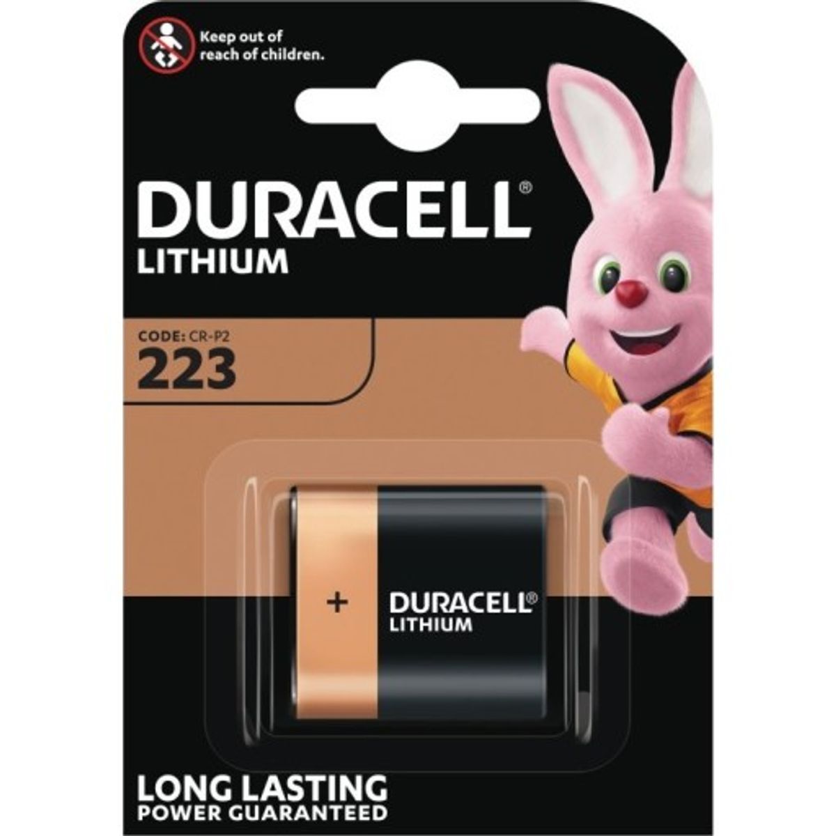 Duracell 223 batteri, 1 stk.