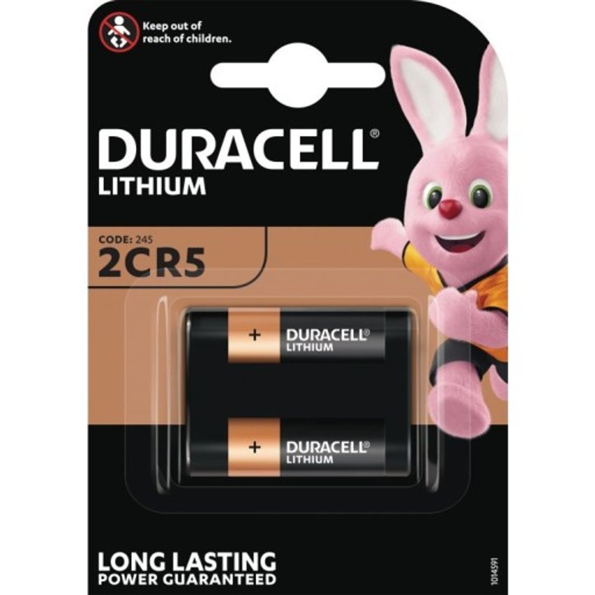 Duracell 2CR5 batteri, 1 stk.