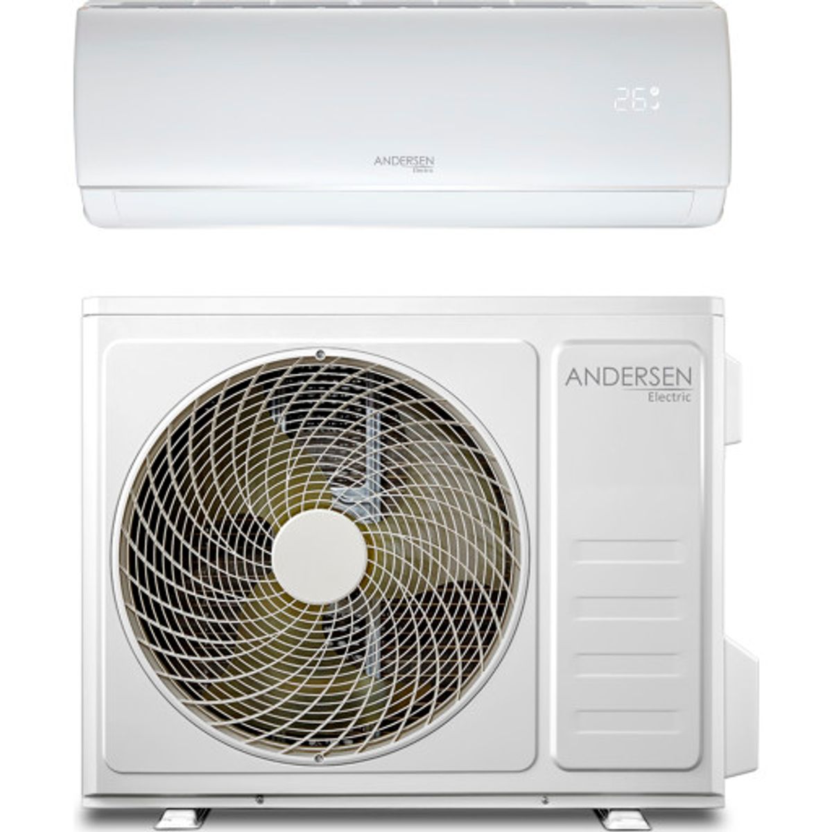 Varmepumpe/Aircondition AE 9000 med WiFi, 3,4 kW